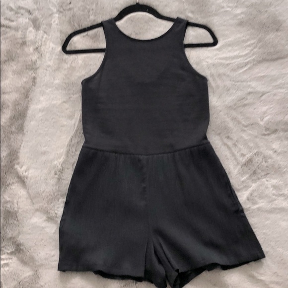 Lou & Grey Romper - color: black, size: small